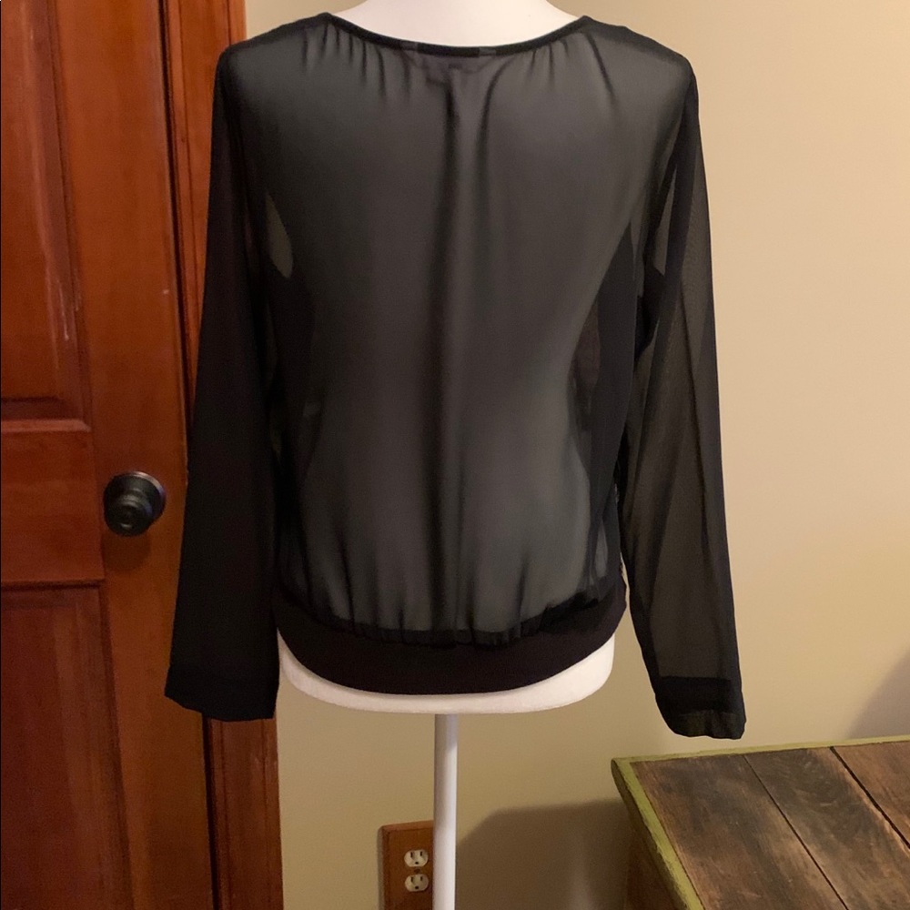 Bcbgeneration Sequin Bomber Jacket - image 2